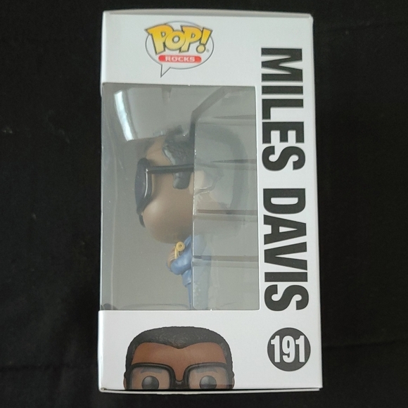 NEW Authentic Funko Pop! Rocks Miles Davis in Blue Suit - Picture 2 of 4